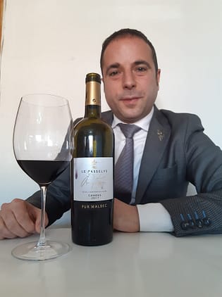 dégustation vin de cahors javier caballero