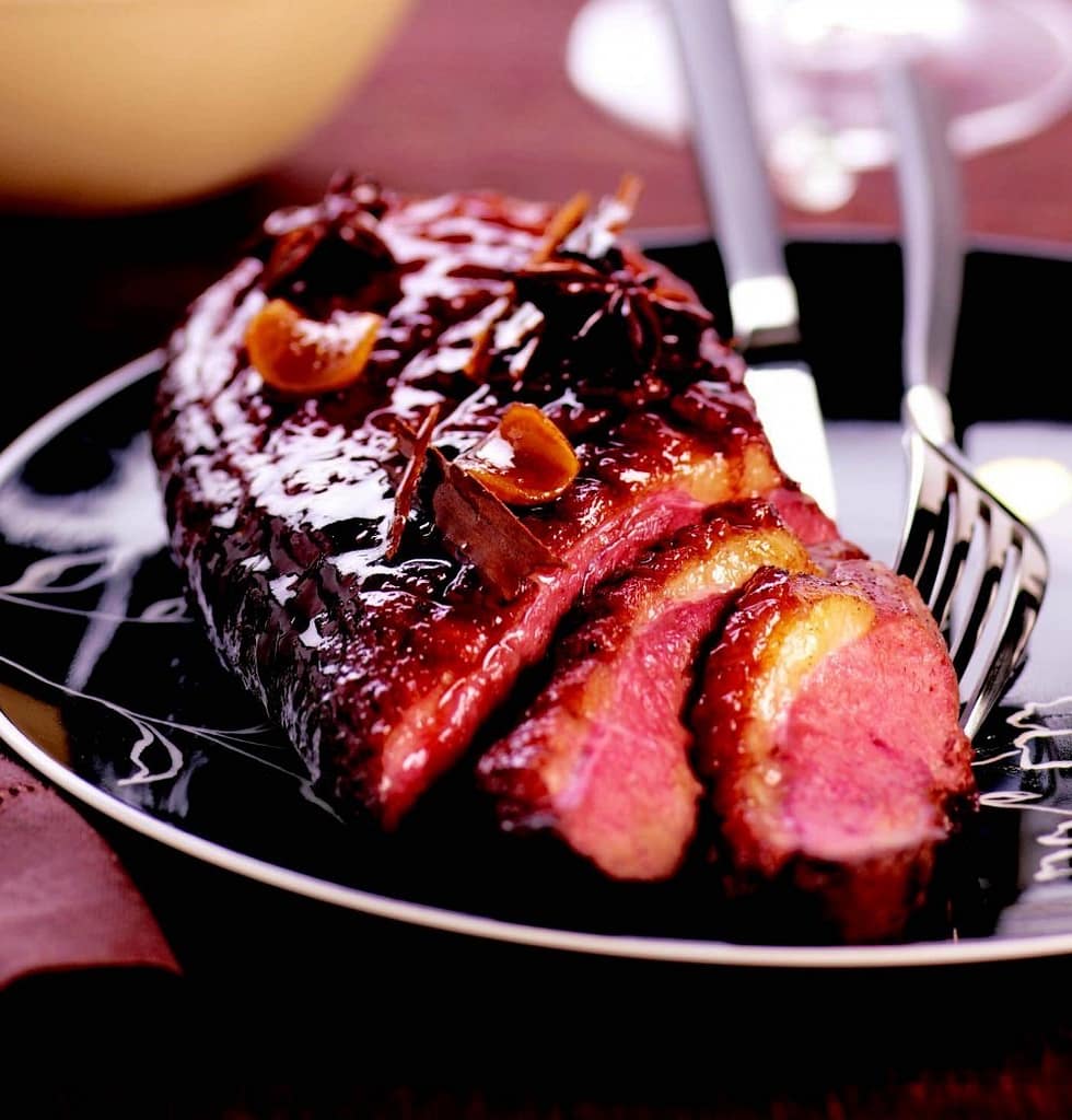 magrets de canard aux epices